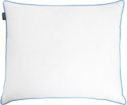 Beliani Poduszka ANETO Wysoka Kacze pióra i puch 50 x 60 cm Biały