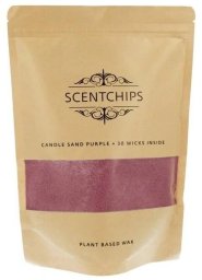 Scentchips Świeca sypana 500gr wosk perłowy fioletowy