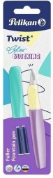 Pelikan Pióro wieczne Twist Color Blocking pastel + naboje