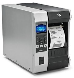 Drukarka etykiet Zebra ZT610 Szybka Termotransferowa Drukarka Przewodowa Bezprzewodowa Czarna Szara (ZT61043-T2E0100Z)