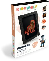 Kidywolf Kidywolf Illuminated Wall Decoration Kit 3-pieces Animals