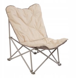 5five Składany fotel turystyczny pikowany SADO, 90 cm