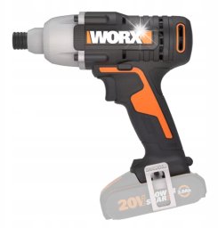 Worx Zakrętarka udarowa WORX WX291.9 170Nm z LED 20V