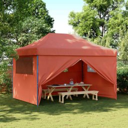 vidaXL vidaXL Namiot Imprezowy terakota 279 x 410 x 315 cm Materiał Oxford