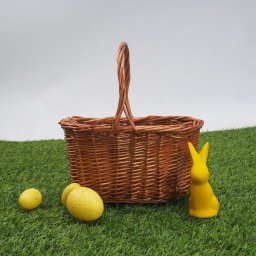 Dekoracja świąteczna Party Deco Koszyczek Wielkanocny Owalny 20cm (CH)