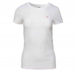 hitec Damska koszulka z krótkim rękawem Hi-tec LADY PLAYO II SLIM biały rozmiar M