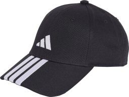 Adidas Czapka z daszkiem adidas 3-Stripes New Logo Baseball czarna JG1072 Dorośli M/L