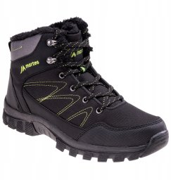 Martes Dziecięce buty zimowe Martes essentials NIRAL MID TEEN black/lime rozmiar 40
