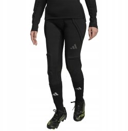 Adidas Legginsy bramkarskie dla dzieci adidas Padded Baselayer Long Tight czarny JZ9225 140cm