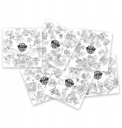 Smoby XXL Colouring Sheets Paw Patrol