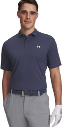 Under Armour Koszulka męska polo UNDER ARMOUR Tee To Green Pique Polo szara L