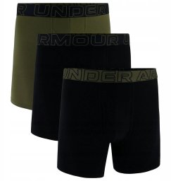 Under Armour Bokserki męskie UNDER ARMOUR khaki - 3 PAK Performance M
