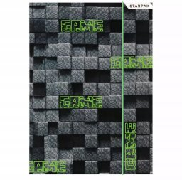 Starpak TECZKA Z GUMKA PAP A4 PIXEL MIX2 STK FOL10/100