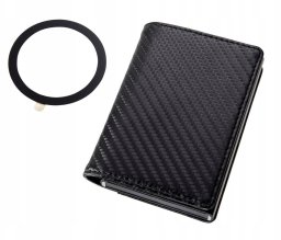 Troika TROIKA 2-in-1 Wallet SHERLOCK HOME CARBON
