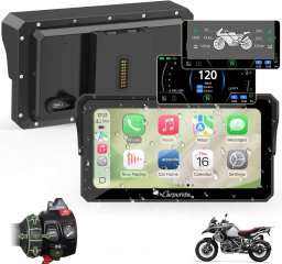 Carpuride Carpuride W602BS Pro Ekran motocyklowy BMW Wonder Wheel CarPlay 6,25"