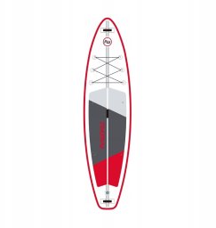 Halo-Fit FUNWATER Deska SUP do pływania czerwono-biała
