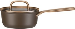 Zwilling ZWILLING Milano Saucepan with Glass Lid 18 cm, Brown