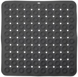 Aptel Mata antypoślizgowa pod prysznic do łazienki szara 54x54cm ORION (530310)