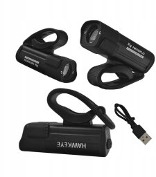 Nexelo Lampka rowerowa przód NEXELO SUPREME - HAWKEYE 300 lm USB