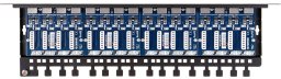 Ewimar PTU-616R-ECO/PoE Patch panel z ochroną przeciwprzepięciową do sieci Gigabit Ethernet, 16 kanałów
