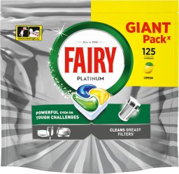 Fairy Platinum All In One Lemon Tabletki do zmywarek, 125 szt. (80871756)