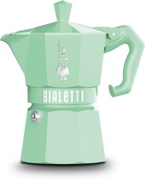 Kawiarka Bialetti Moka Exclusive 6TZ green
