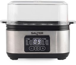 Jajowar Salter Jajowar do 6 jajek Salter DIGITAL 430W Parowar Jaja Omlety Garnek Miarka