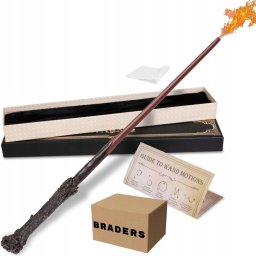 Anek Magiczna Różdżka Harry Potter Strzelająca Ogniem Idealny Cosplay