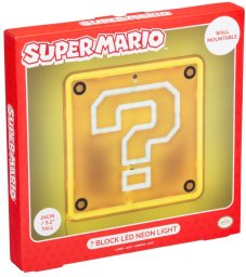 Paladone PALADONE Super Mario Neonowa Lamka Ścienna - Question Block
