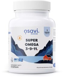 Osavi - Super Omega 3-9-11, 60 kapsułek miękkich (P52597)