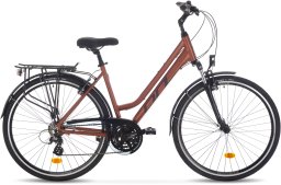 Onilus Rower damski trekkingowy ONILUS NAILA 2.0 28 cali miedziany Rama 17" 17"
