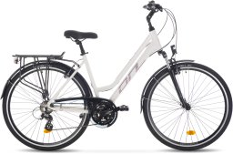 Onilus Rower trekkingowy damski ONILUS NAILA 2.0 28 cali biały 17"