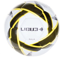 Ligue Piłka halowa futsal Sala official 62 cm white-black-yellow 5