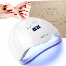 Lampa do paznokci Medi Sleep UV LED do paznokci hybrydy żeli mocna 180W