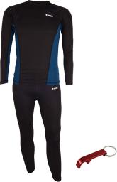 Hi-Tec Bielizna męska zestaw KAMO SET czarno-granatowa r. XL