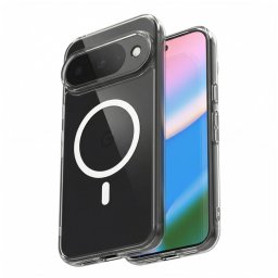 Crong Crong Hybrid Clear Magnetic - Etui MagSafe Google Pixel 10 / 10 Pro (przezroczysty)
