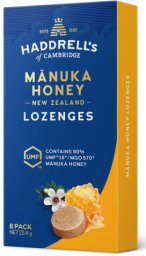 HONEY NEW ZEALAND Pastylki do ssania Miód Manuka MGO 570+ UMF 16+ 22 g - Haddrell''s of Cambridge (9416050575916)