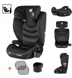 Fotelik samochodowy Ecotoys 15-36Kg Tulano Joy I-Size Isofix Poddupnik 100-150Cm