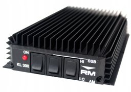 Wzmacniacz samochodowy RM KL 300 HF 250W SSB 140W AM FM 3-30 MHz