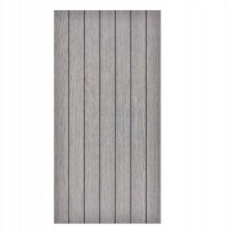 DMS Panel dekoracyjny samoprzylepny PCV gładki szare lamele 280x60 cm