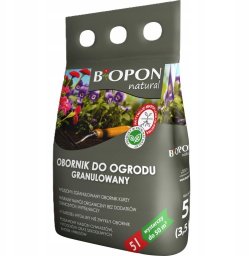 Bros Biopon Natural* obornik nawóz granulowany kurzak 5L