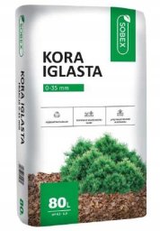 Sobex Kora iglasta ogrodowa ozdobna mielona 0-35 mm 80L