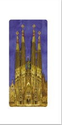 Staples Karnet 12x23cm + koperta Gaudi Sagrada Familia