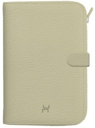 Porter Riley Portfel skórzany heino kremowy