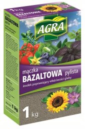 Agrecol Agra nawóz mączka bazaltowa poprawia właściwości gleby 1kg