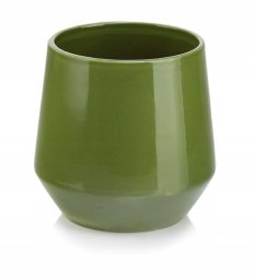 Polnix Osłonka ceramiczna butelkowa zieleń 13 cm okrągła w połysku 1 szt.