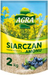 Agrecol Agra nawóz przedsiewny siarczan amonu rośliny siarkolubne 2kg