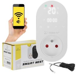 Mission Air Gniazdkowy regulator temperatury SMART NEST WHITE