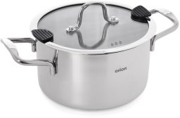 Orion Garnek stalowy z pokrywką VENICE 22 cm, 4,3 l