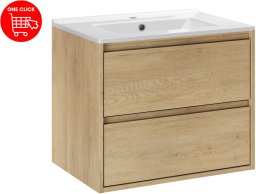 UAB KAME Zestaw meblowy 60cm z umywalką meblową Lava